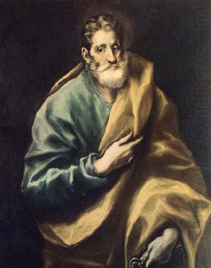 Apostle St Peter, El Greco